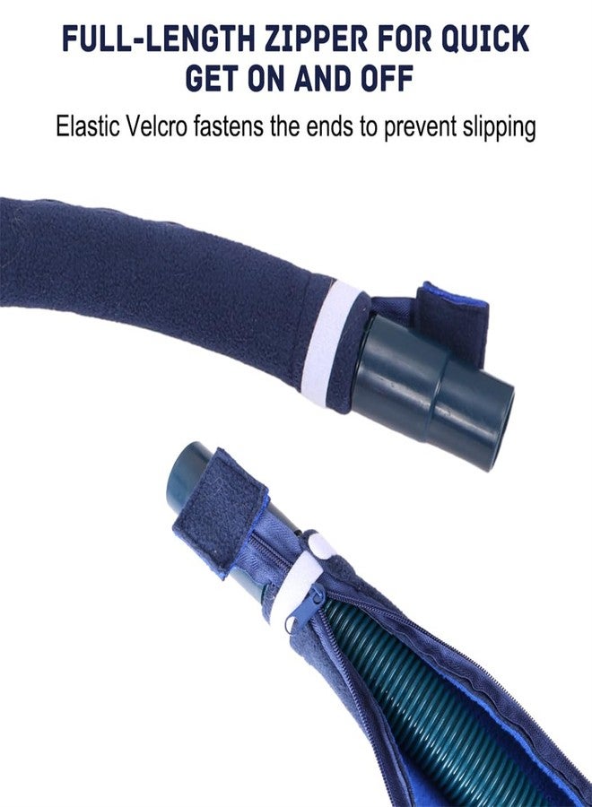Yeasing CPAP Tube Hose Cover 6ft CPAP Tubing Covers Tubing Insulator with Zipper Soft Zippered Fleece Wrap Fits for All Type of CPAP Tubing - Image 3